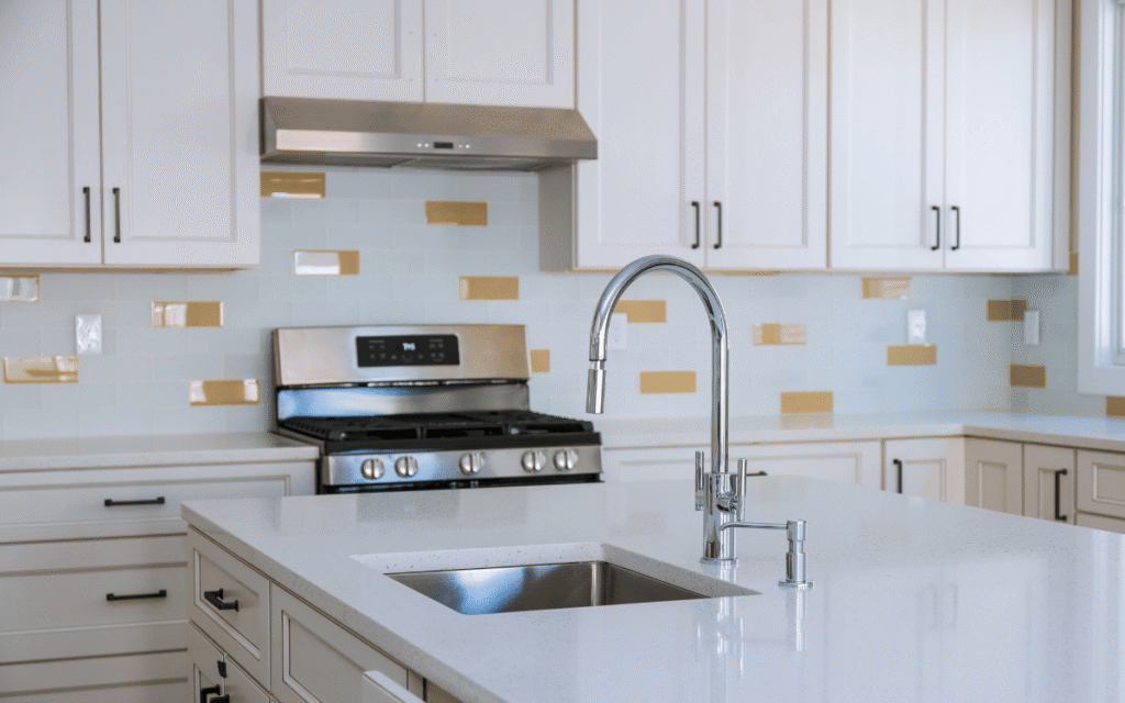 reforma de cocina con diseño moderno y espacio abierto integrado en vivienda