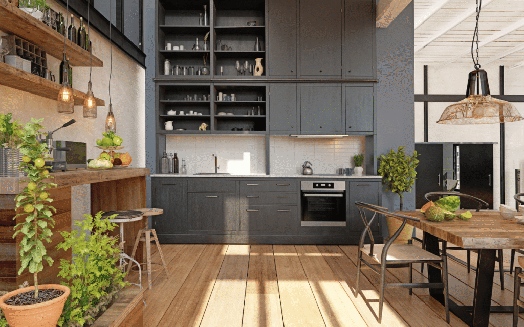 reformas de cocinas con diseño moderno y espacio abierto integrado en el hogar